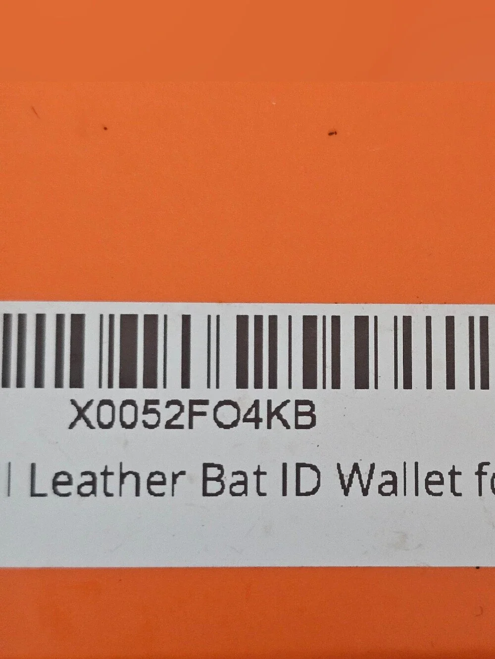 NIB Black Batman Slim PU Leather Card Holder Wallet for Men
